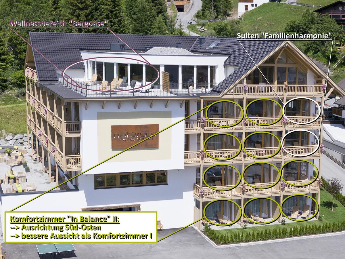 Natürlich Hotel mit Charakter Fiss Exterior foto