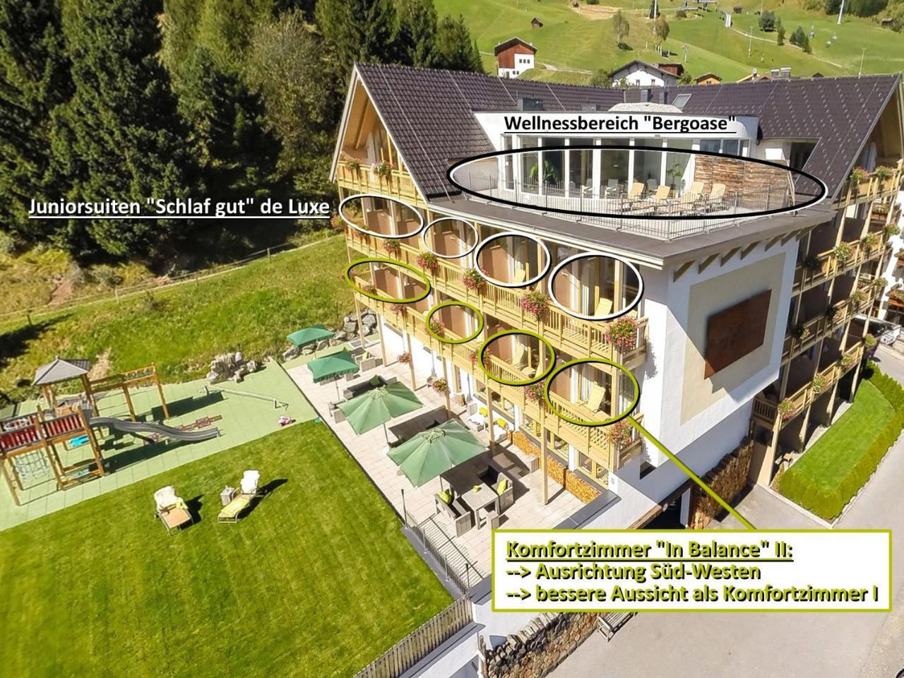 Natürlich Hotel mit Charakter Fiss Exterior foto